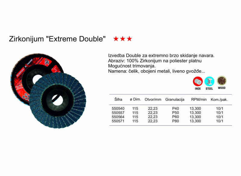 Zirkonijum Extreme Double