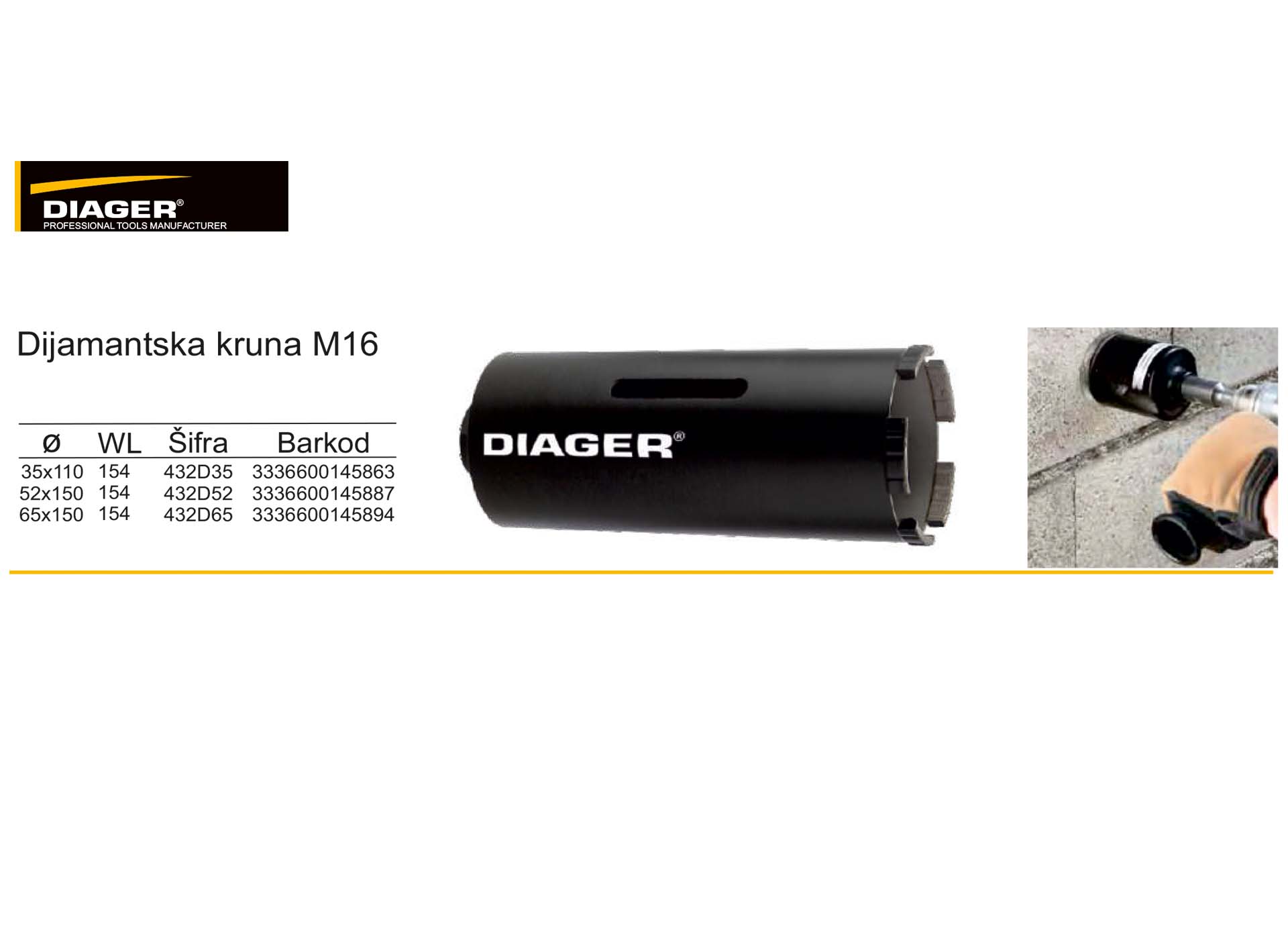 Dijamantska kruna M16