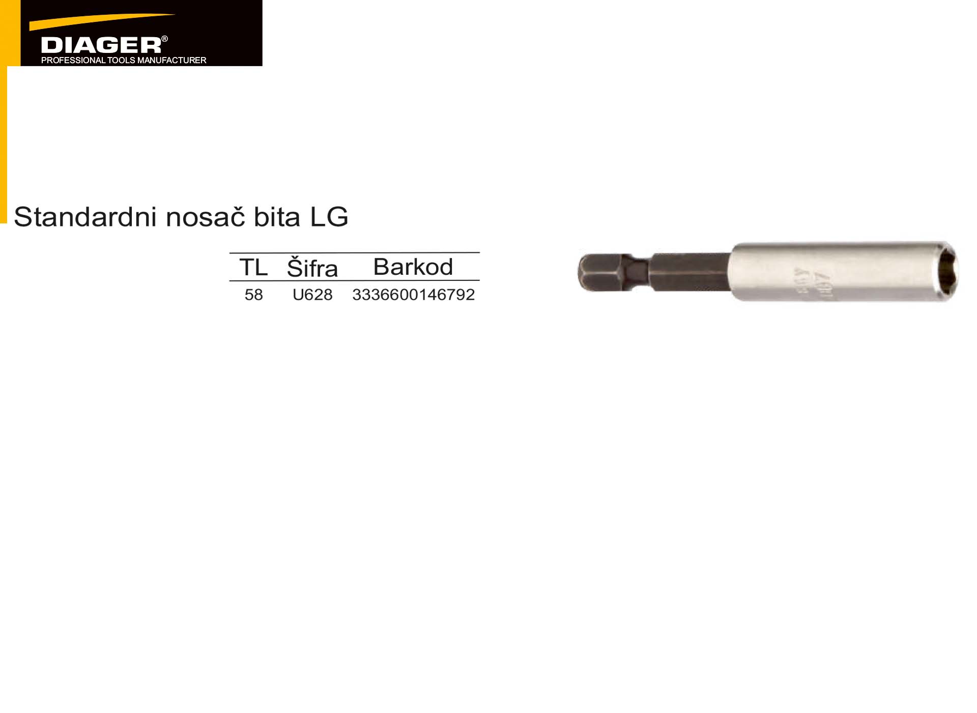Standardni nosač bita LG 