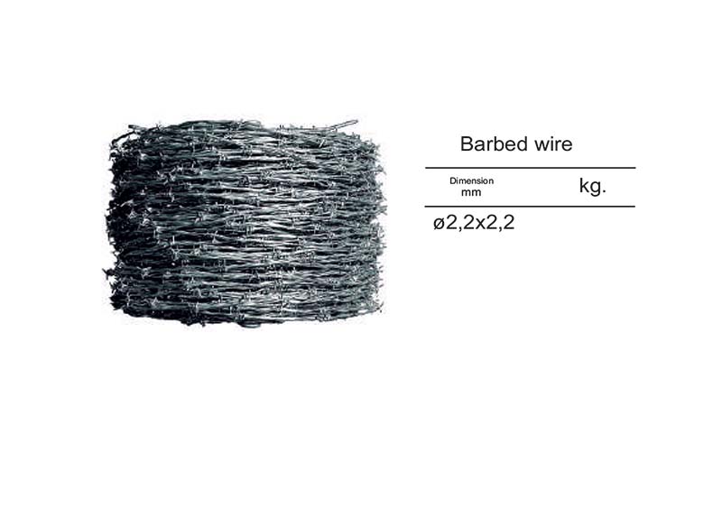 Barbed wire