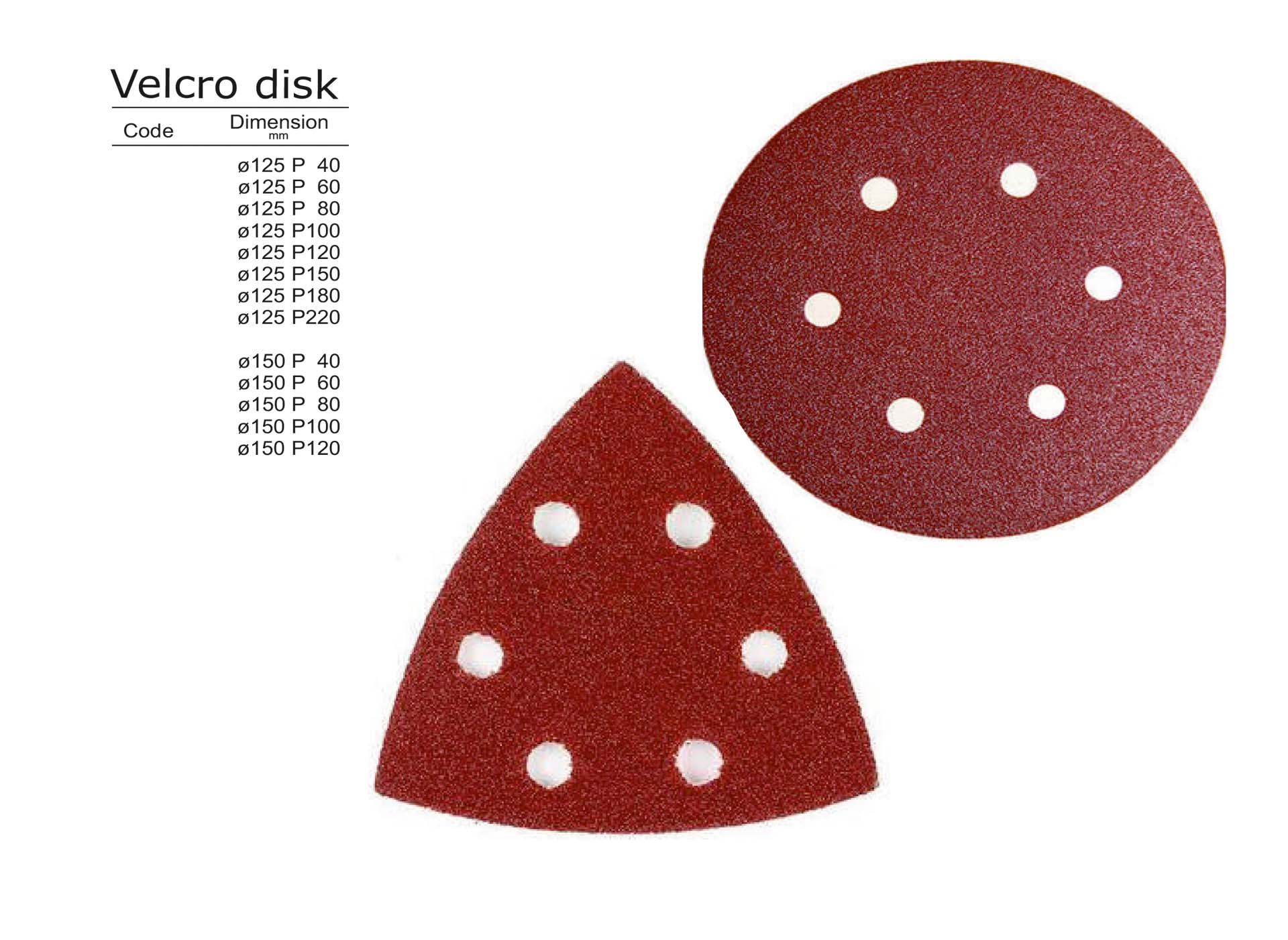 Velcro disc