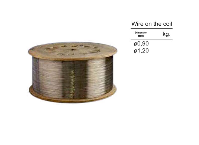 Wire on the coil