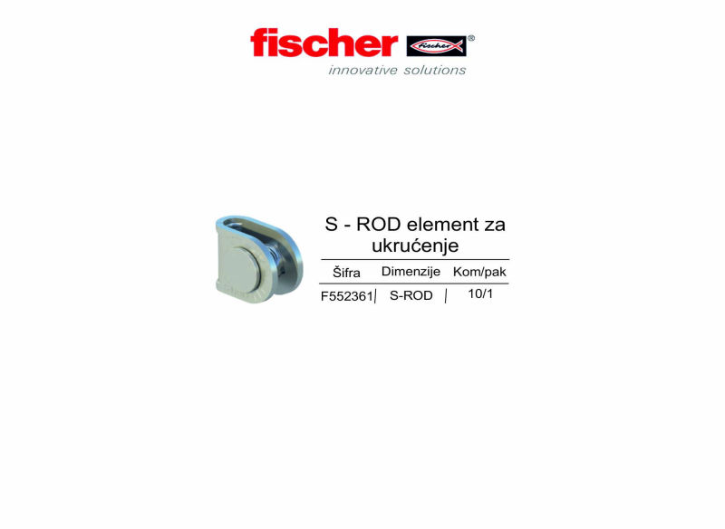 S - ROD element za ukrućenje