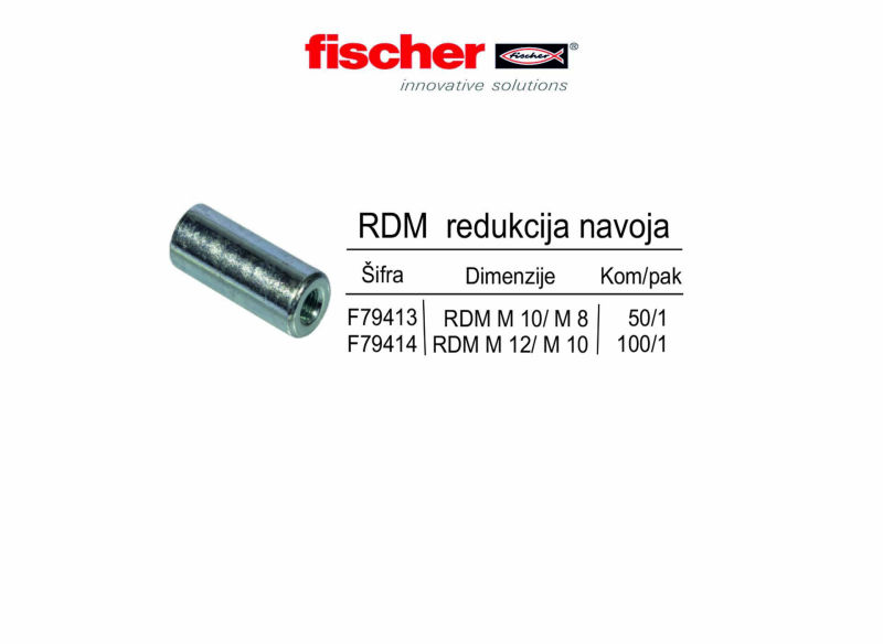 RDM redukcija navoja