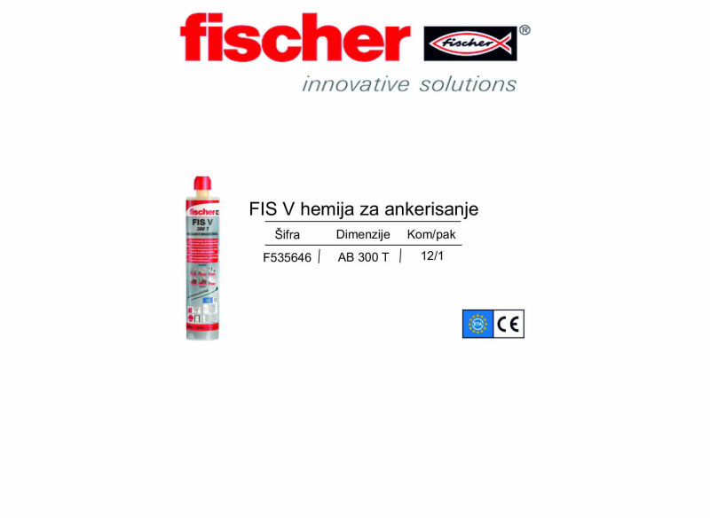 FIS V hemija za ankerisanje