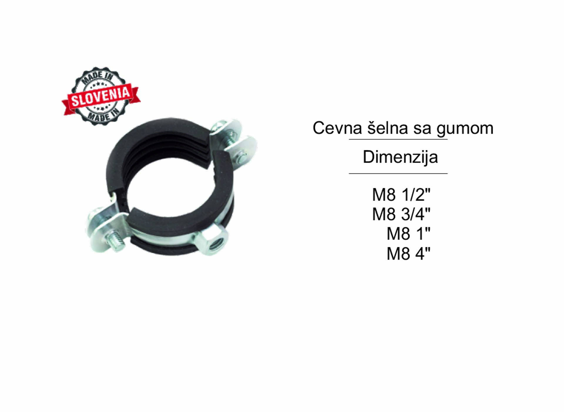 Cevna šelna sa gumom