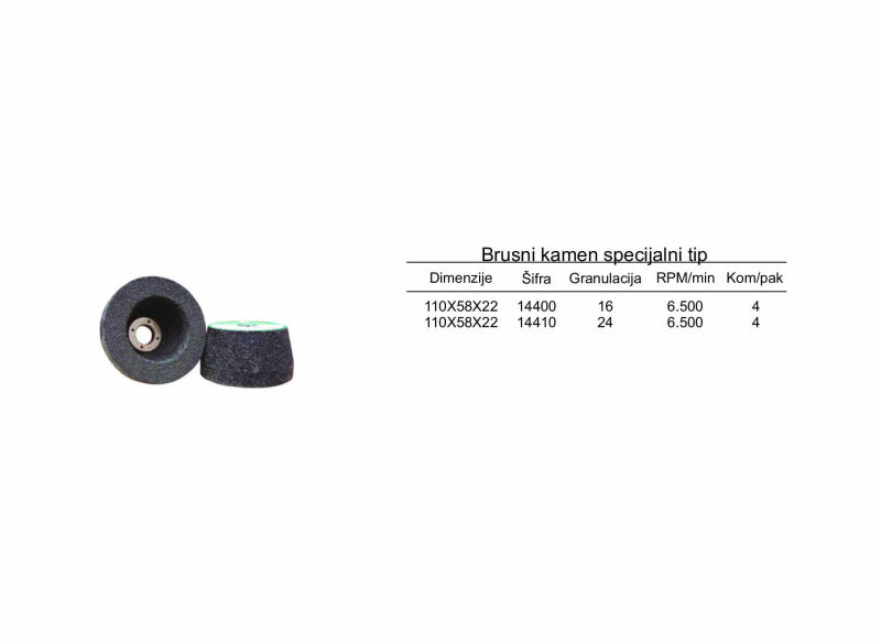 Brusni kamen specijalni tip