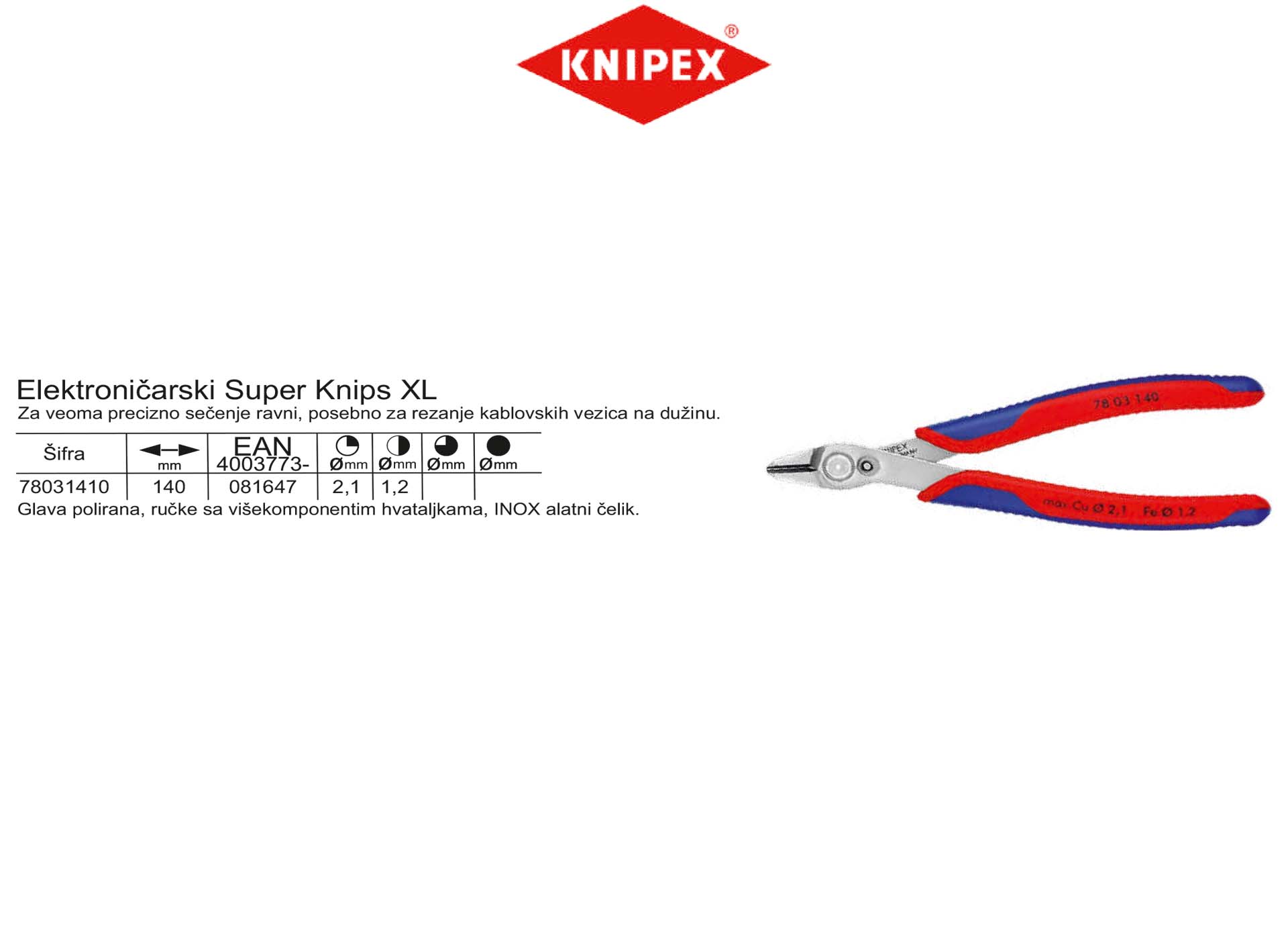 Elektroničarski Super Knips XL