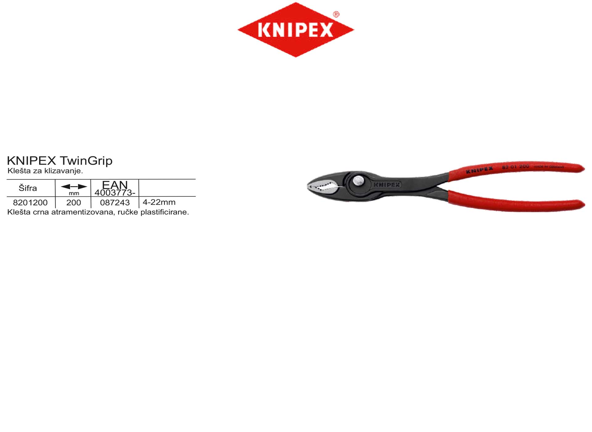 KNIPEX TwinGrip