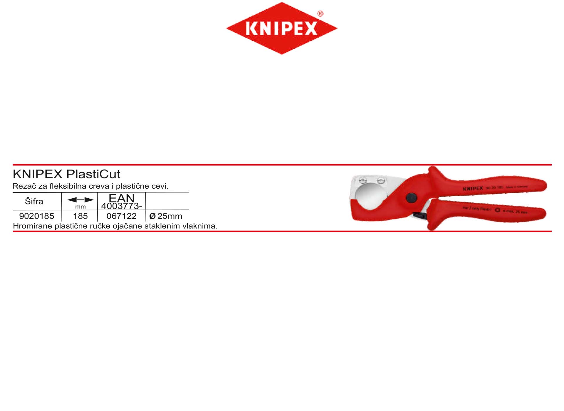 KNIPEX PlastiCut