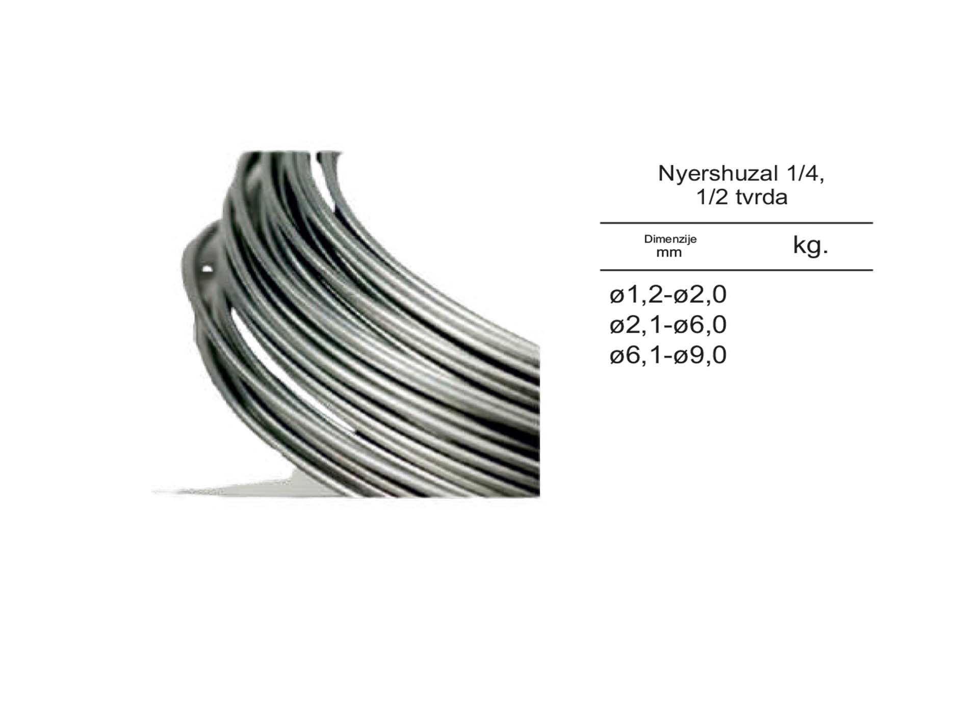 Nyershuzal 1/4 1/2 kemény