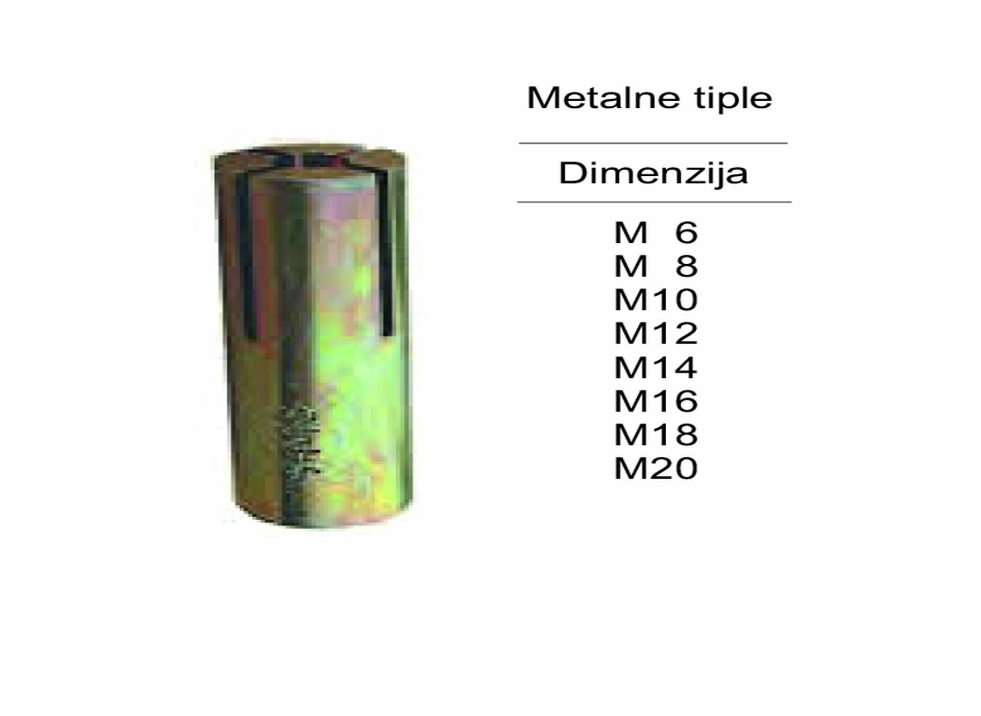Metalne tiple