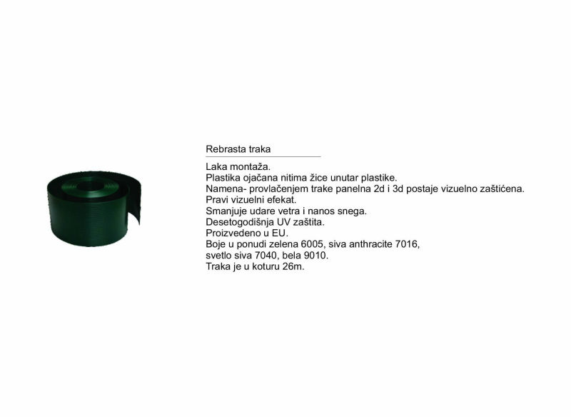 Rebrasta traka