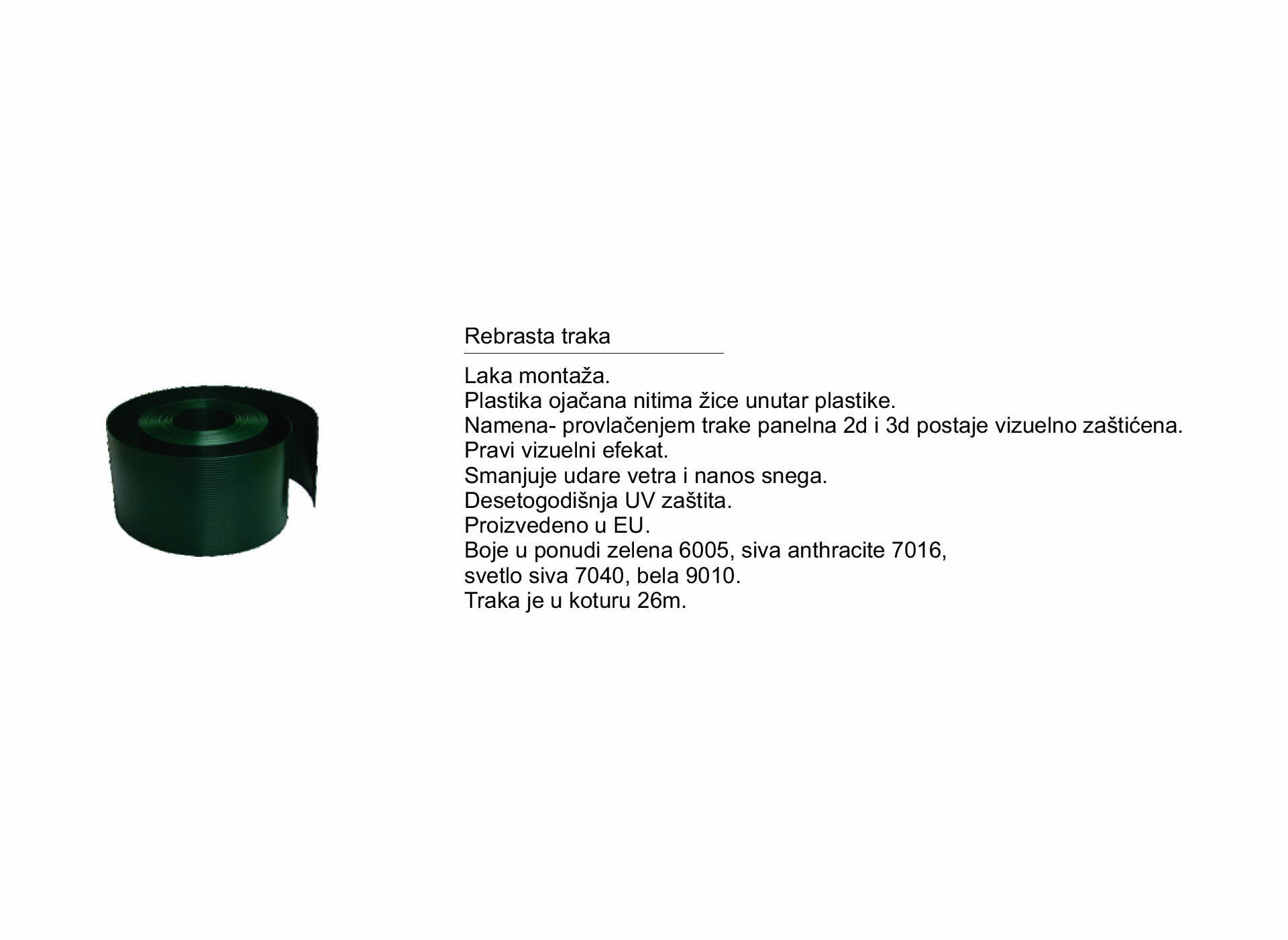 Rebrasta traka