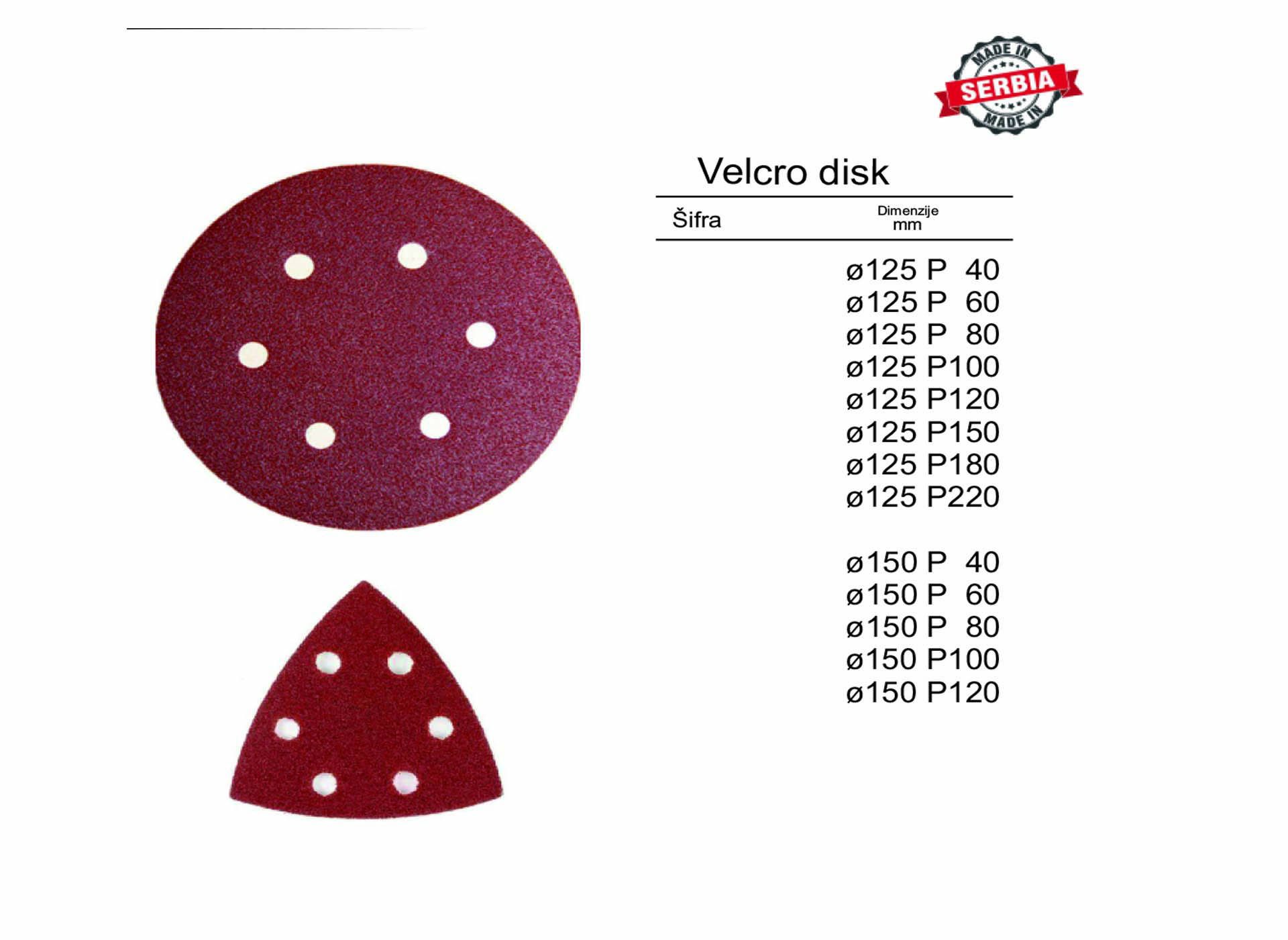 Velcro disk